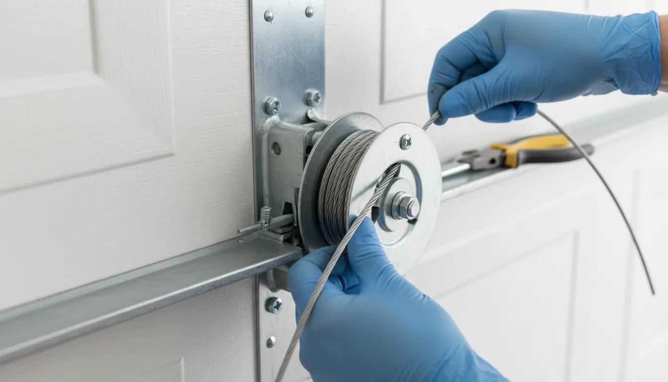 Professional garage door cable repair and replacement - AK Garage Door Service
