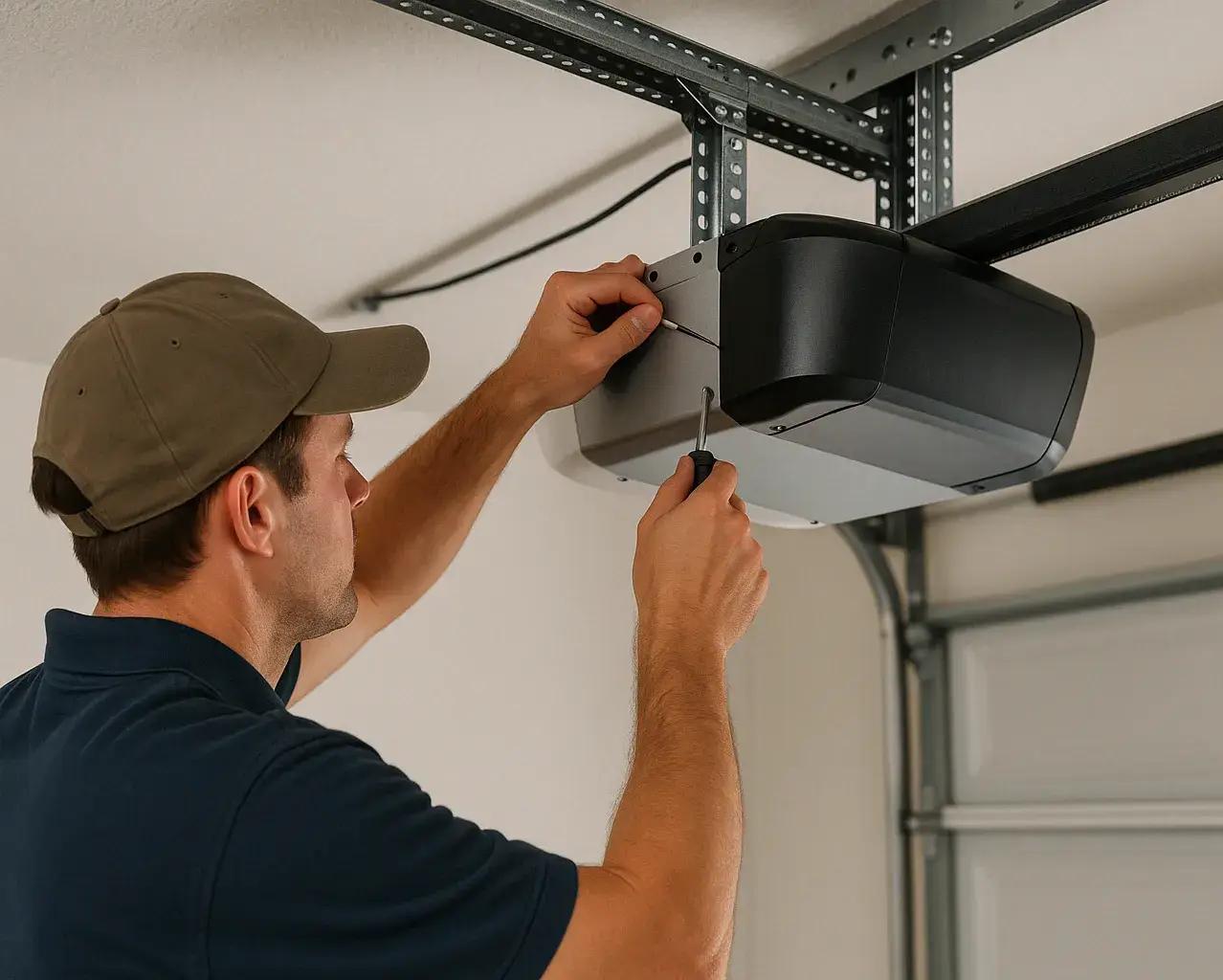 Professional garage door opener installation - AK Garage Door Service