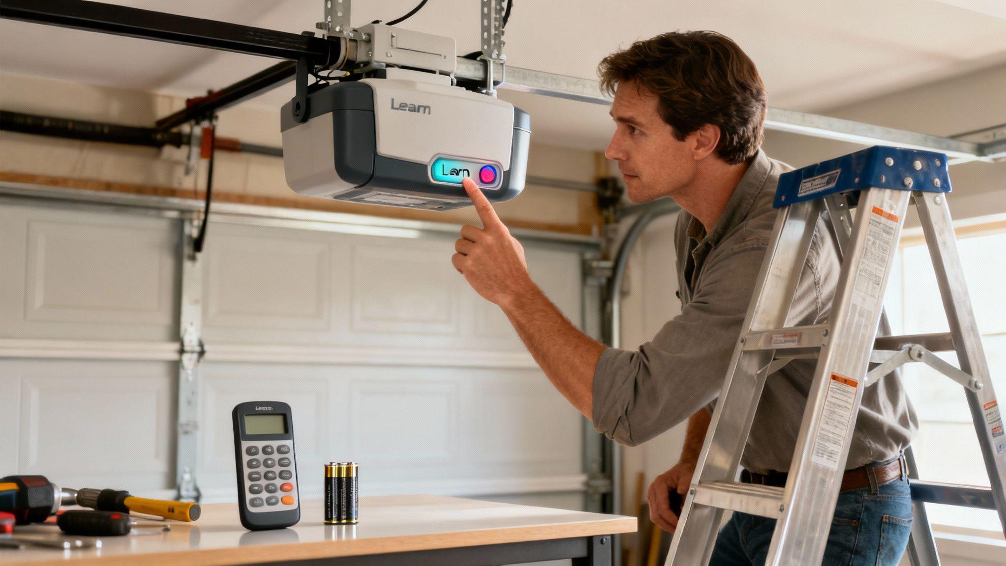 Garage door remote programming services - AK Garage Door Service