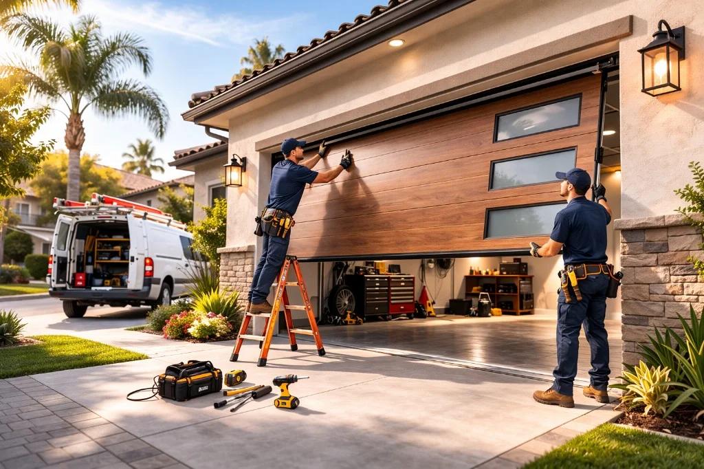 Garage door installation services - AK Garage Door Service