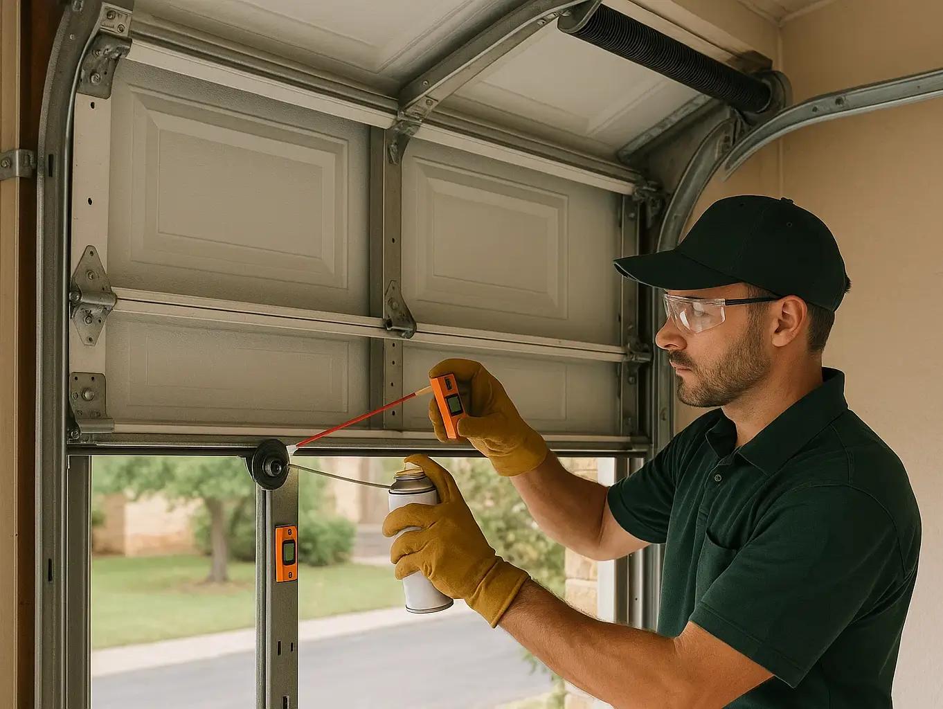 Noisy garage door repair services - AK Garage Door Services