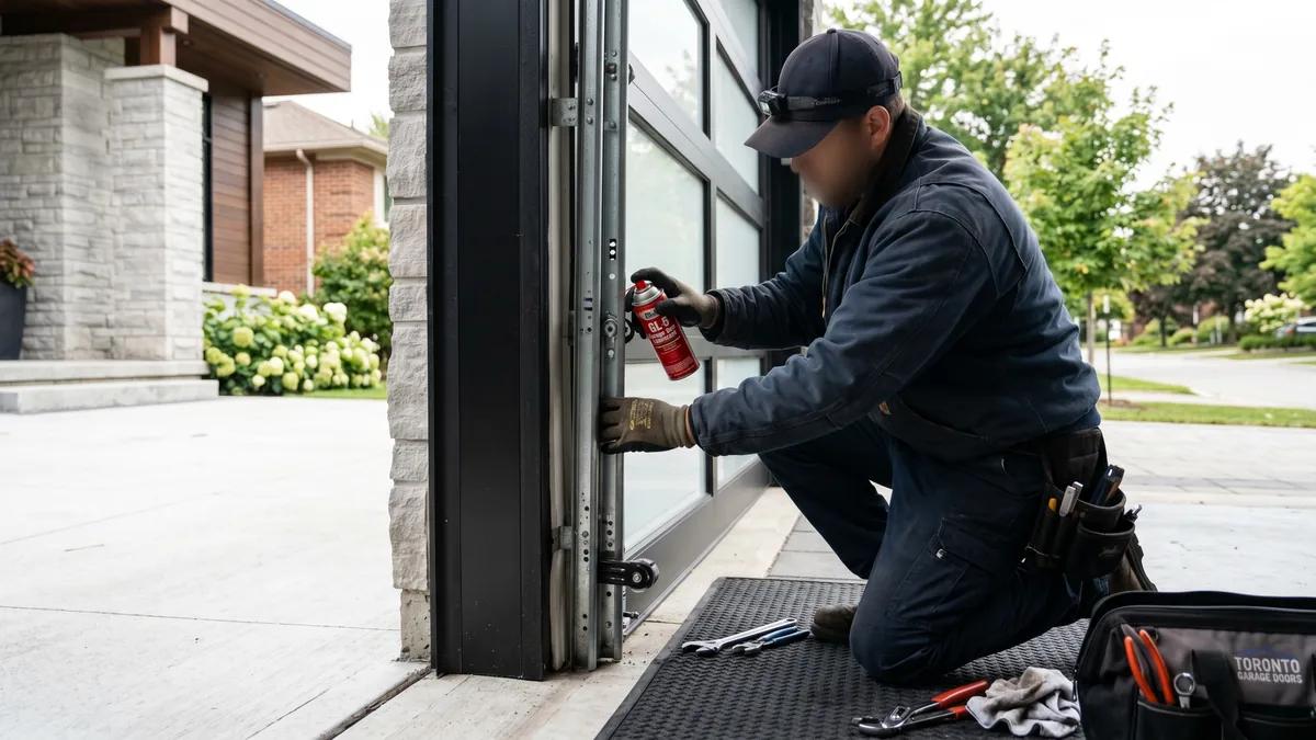 Garage door maintenance and tune-up services - AK Garage Door Service