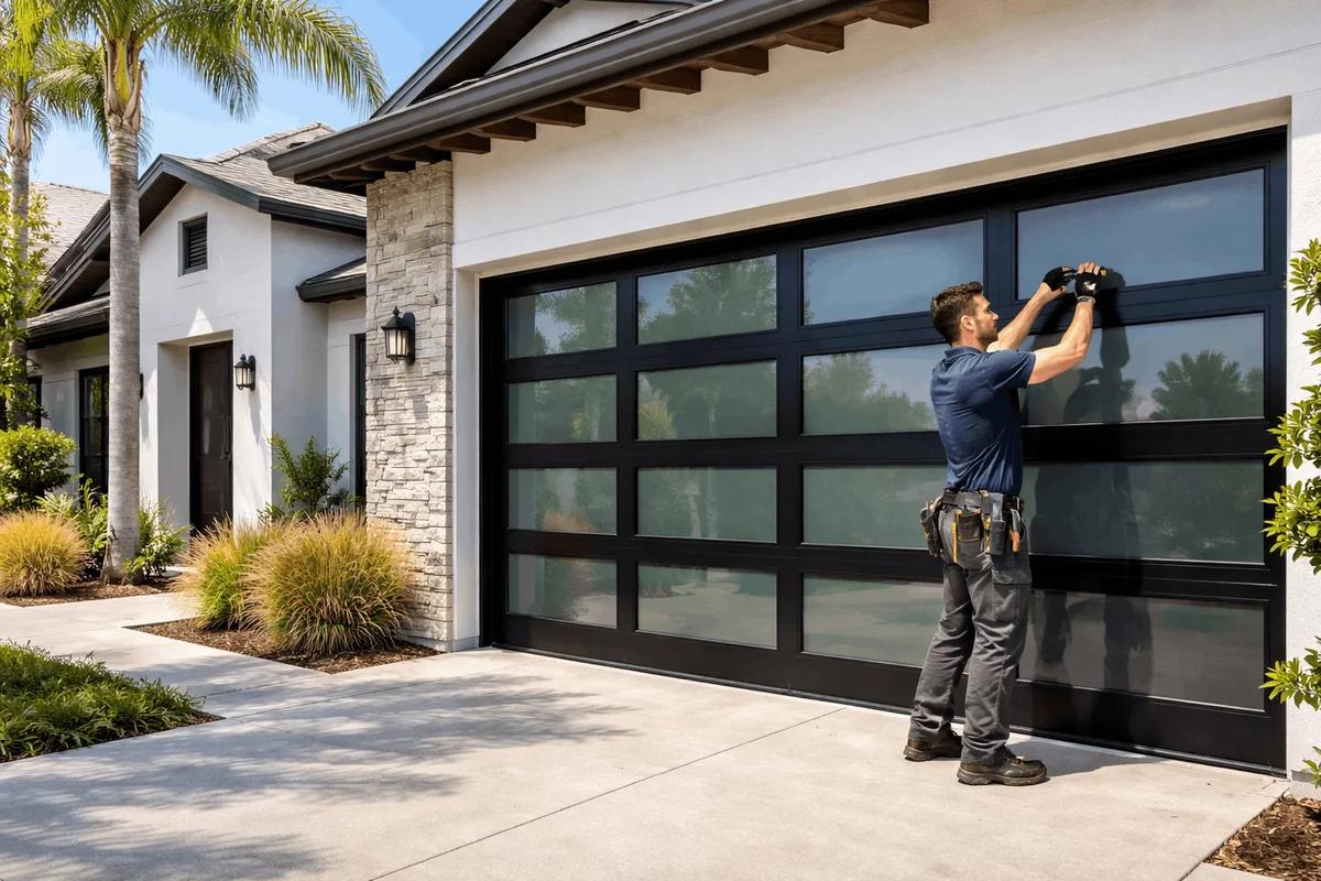 Garage door replacement services - AK Garage Door Service