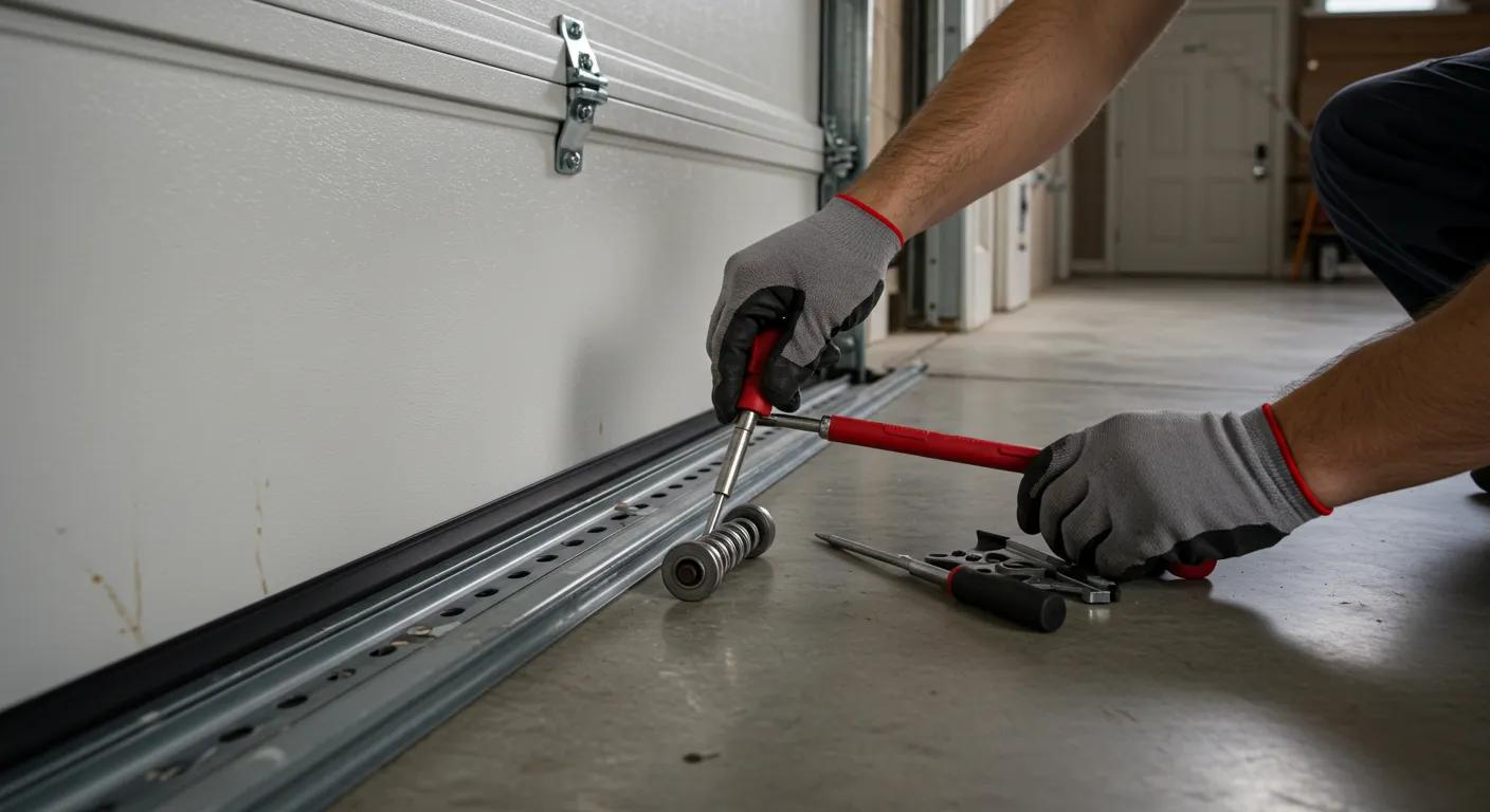Quality garage door roller replacement craftsmanship - AK Garage Door Service