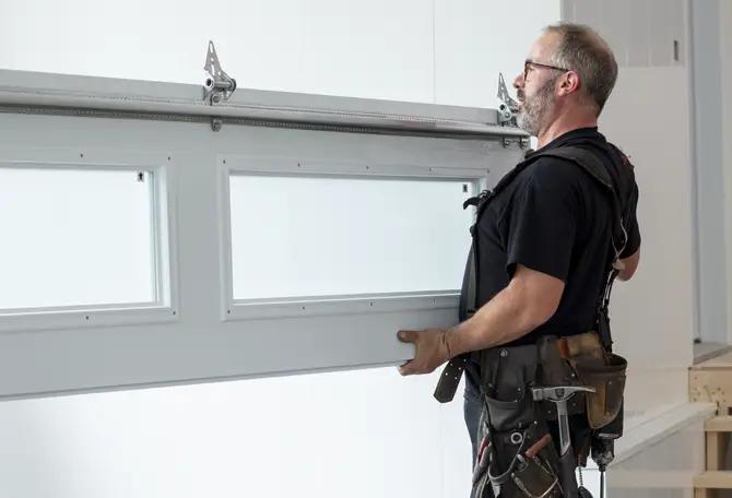 Quality garage door panel replacement craftsmanship - AK Garage Door Service