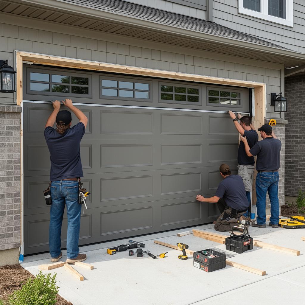 Quality garage door installation craftsmanship - AK Garage Door Service