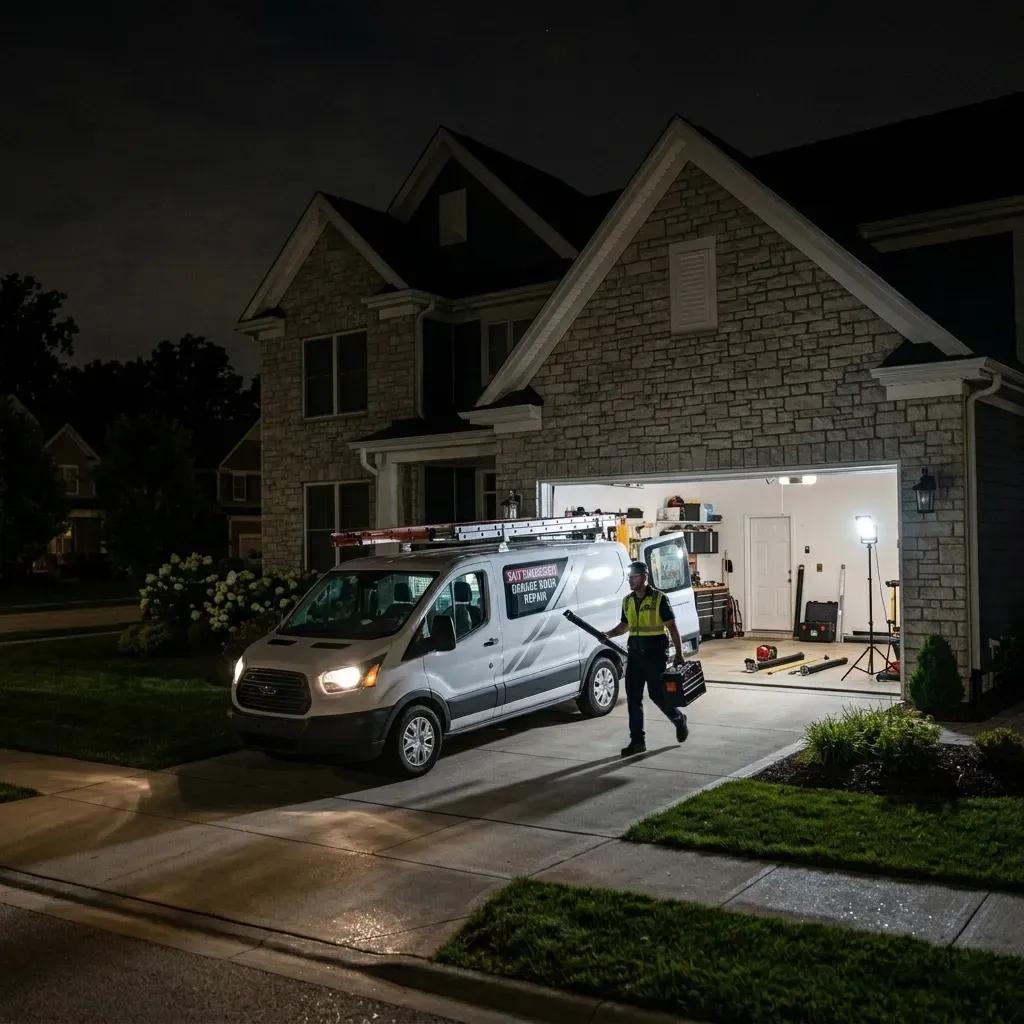 Quality emergency garage door repair - AK Garage Door Services