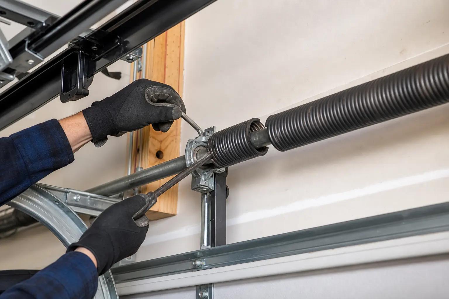 Quality garage door spring repair craftsmanship - AK Garage Door Service