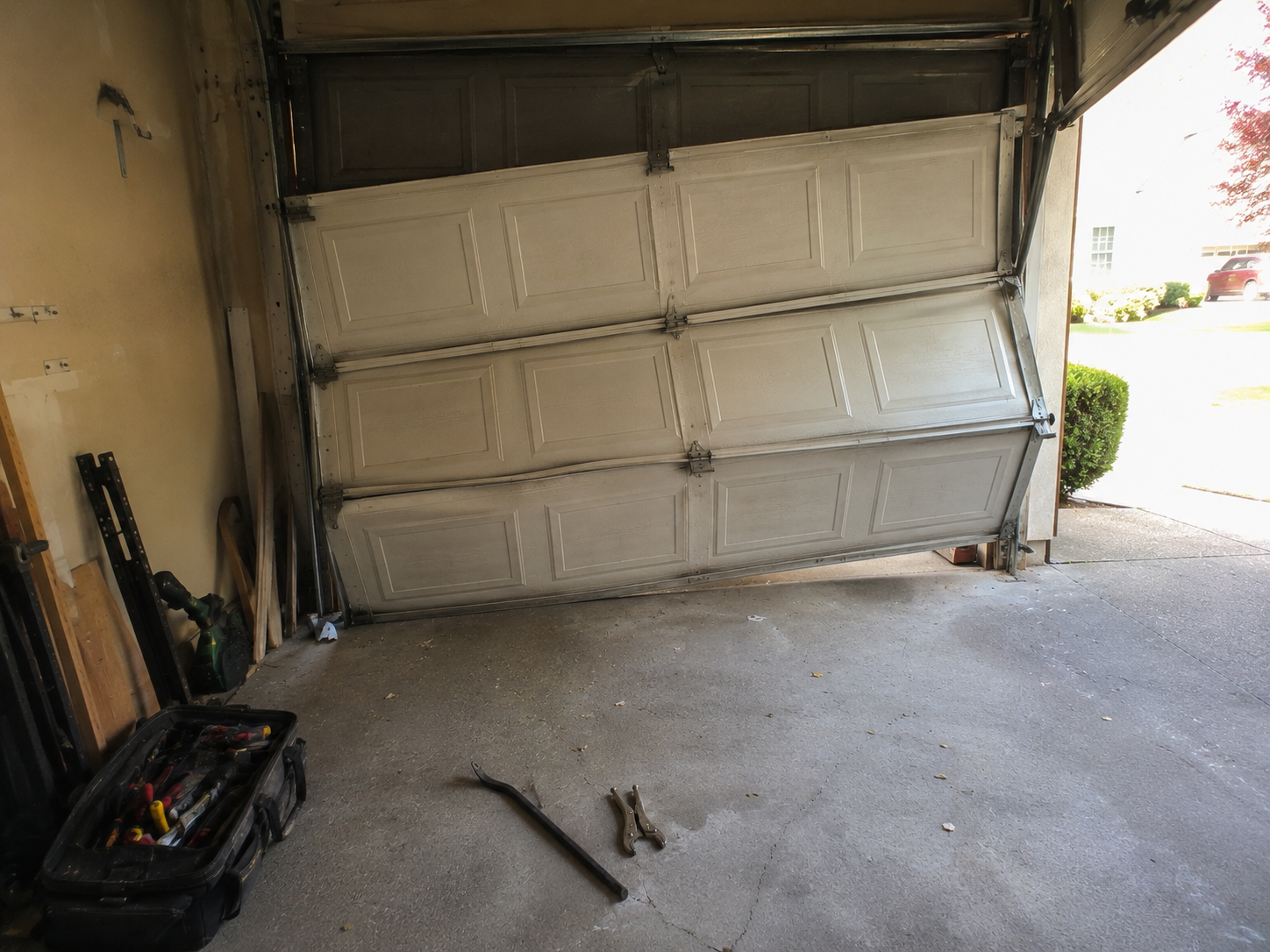 Garage Door Off-Track